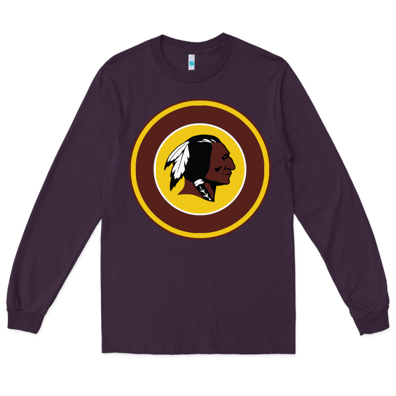 The Indian Red Skins Clasic Long Sleeve Tee by PixelFlow | Teevron