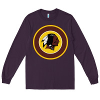 Plum the indian red skins clasic Long Sleeve Tee - PixelFlow
