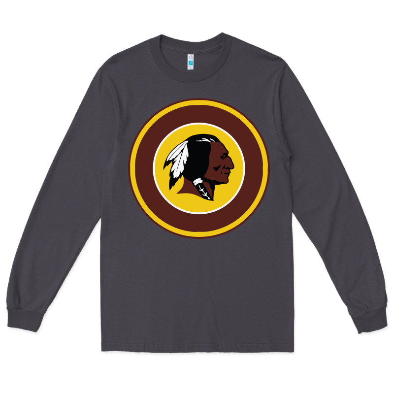 The Indian Red Skins Clasic Long Sleeve Tee by PixelFlow | Teevron