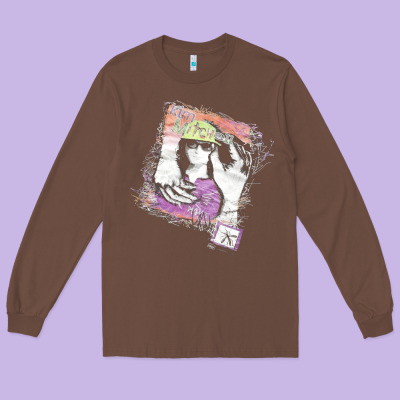 Kim Mitchell, The Kim Mitchell, Kim Mitchell Art, Kim Mitchell Vintage Long Sleeve Tee Designed By Pixelflow