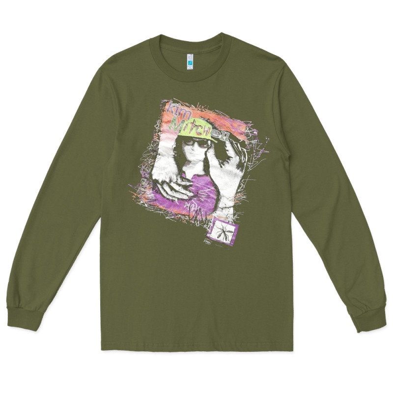 Kim Mitchell, The Kim Mitchell, Kim Mitchell Art, Kim Mitchell Vintage Long Sleeve Tee by PixelFlow | Teevron