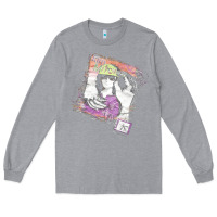 Heather Grey Kim Mitchell, the Kim Mitchell, Kim Mitchell art, Kim Mitchell vintage Long Sleeve Tee - PixelFlow