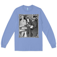 Colony Blue Lee Harvey Oswald and the Jack Ru Long Sleeve Tee - PixelFlow