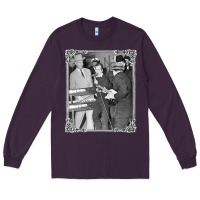 Plum Lee Harvey Oswald and the Jack Ru Long Sleeve Tee - PixelFlow
