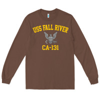 Chestnut uss fall river ca 131 Long Sleeve Tee - PixelFlow