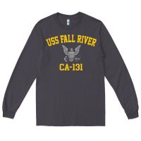 Smoke uss fall river ca 131 Long Sleeve Tee - PixelFlow