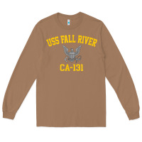 Toasted Coconut uss fall river ca 131 Long Sleeve Tee - PixelFlow