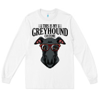White greyhound t  shirt greyhound t  shirt (3) Long Sleeve Tee - PixelFlow