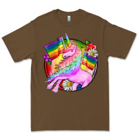 Cacao Pride unicorn Premium Tee - FaDigitalArtStudio