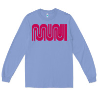 Colony Blue sf muni bart    muni Long Sleeve Tee - PixelFlow