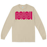 Mushroom sf muni bart    muni Long Sleeve Tee - PixelFlow