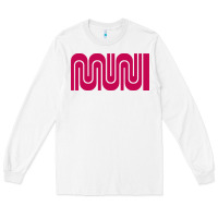 White sf muni bart    muni Long Sleeve Tee - PixelFlow