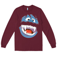 Burgundy abominable bumble rudolph special Long Sleeve Tee - PixelFlow