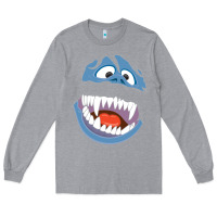 Heather Grey abominable bumble rudolph special Long Sleeve Tee - PixelFlow