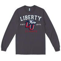 Smoke liberty university flames football lynchburg virginia sparky the eagle Long Sleeve Tee - PixelFlow