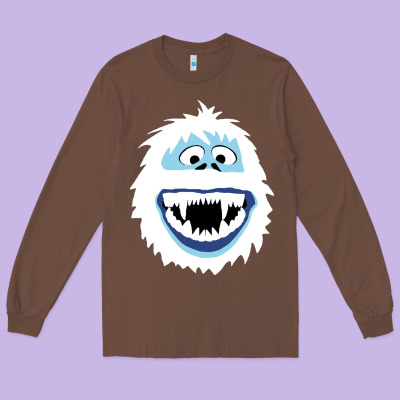 Bumble Face Long Sleeve Tee Designed By Pixelflow