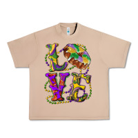 Burro mardi gras love with king cake Urban Heavy Tee - RanaPortraitStore