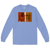Colony Blue It’s Always Sunny Painting Long Sleeve Tee - PixelFlow