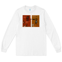 White It’s Always Sunny Painting Long Sleeve Tee - PixelFlow