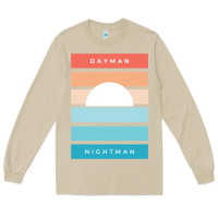 Mushroom DAYMAN NIGHTMAN - It's Always Sunny Long Sleeve Tee - PixelFlow