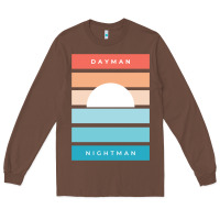Chestnut DAYMAN NIGHTMAN - It's Always Sunny Long Sleeve Tee - PixelFlow