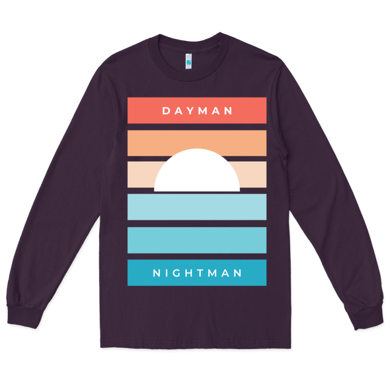 Dayman Nightman - It's Always Sunny Long Sleeve Tee by PixelFlow | Teevron