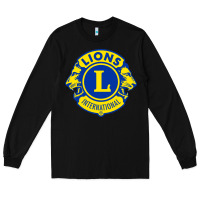 Black lions clubs international classic Long Sleeve Tee - PixelFlow
