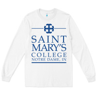 White saint mary's college belles Long Sleeve Tee - PixelFlow