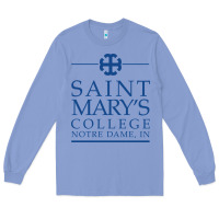 Colony Blue saint mary's college belles Long Sleeve Tee - PixelFlow