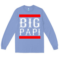 Colony Blue big papi Long Sleeve Tee - PixelFlow