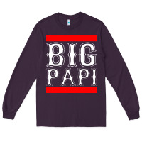Plum big papi Long Sleeve Tee - PixelFlow