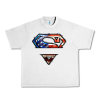 Lunar Rock super american flag logo Urban Heavy Tee - LillyAllenDesigns