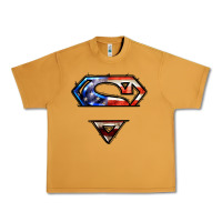 Peanut Butter super american flag logo Urban Heavy Tee - LillyAllenDesigns
