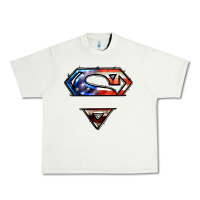 Pistachio super american flag logo Urban Heavy Tee - LillyAllenDesigns