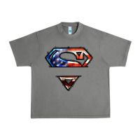 Tornado super american flag logo Urban Heavy Tee - LillyAllenDesigns