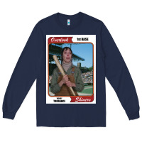 Navy Wendy torrance vinatge baseball card Long Sleeve Tee - PixelFlow