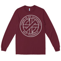 Crass   There Is No  Authority But Yourself Classic Long Sleeve Tee | Teevron