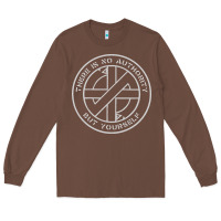 Chestnut Crass   There Is No  Authority But Yourself Classic Long Sleeve Tee - PixelFlow