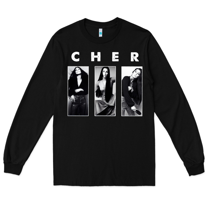 Cher, Cher Heart Of Stone, Cher Cher Cher Cher Cher, Cher Cher Cher Ch Long Sleeve Tee by PixelFlow | Teevron