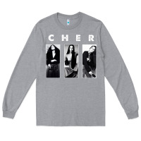 Heather Grey Cher, Cher Heart of Stone, Cher Cher Cher Cher Cher, Cher Cher Cher Ch Long Sleeve Tee - PixelFlow