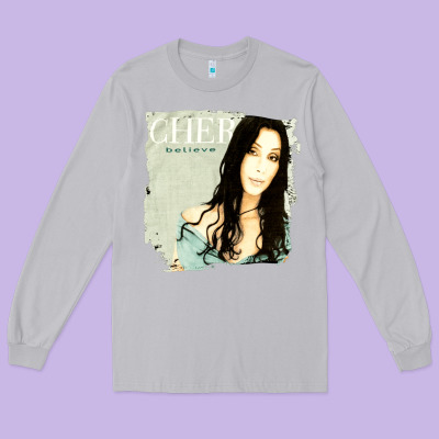Cher Believe Tour, Cher Believe Tours, Cher, Believe, Tour, The Cher B Long Sleeve Tee Designed By Pixelflow