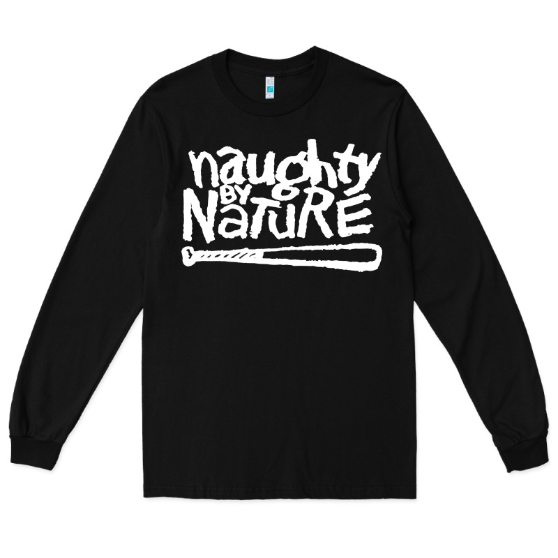 Naughty By Nature Long Sleeve Tee by PixelFlow | Teevron