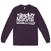 Plum naughty by nature Long Sleeve Tee - PixelFlow