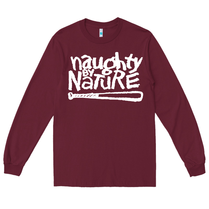Naughty By Nature Long Sleeve Tee by PixelFlow | Teevron