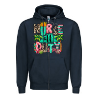 Navy nurse off duty summer break Zipper Hoodie - RanaPortraitStore