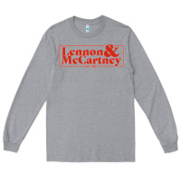 Heather Grey lennon & mccartney Classic Long Sleeve Tee - PixelFlow