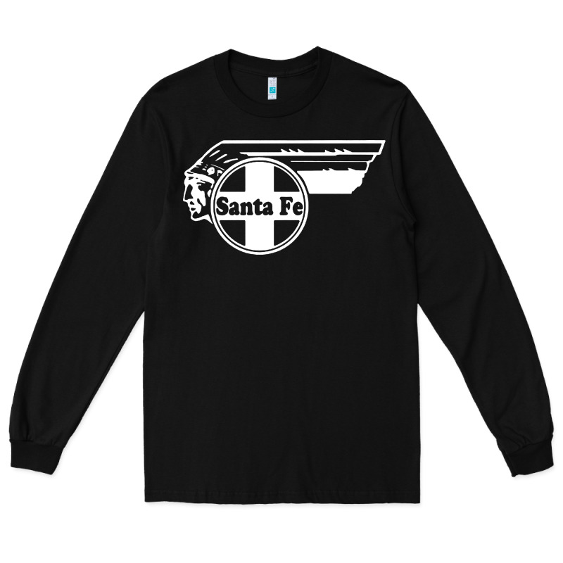 Big Chief Clean Santa Fe Railroad Long Sleeve Tee by PixelFlow | Teevron