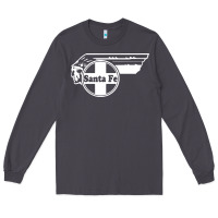 Smoke big chief clean santa fe railroad Long Sleeve Tee - PixelFlow