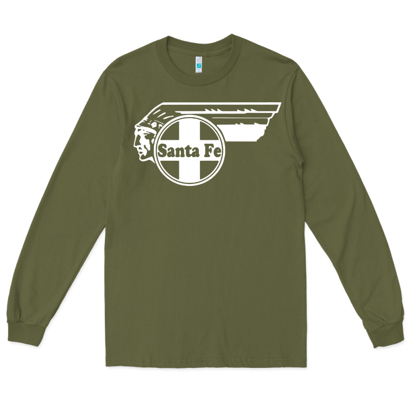 Big Chief Clean Santa Fe Railroad Long Sleeve Tee by PixelFlow | Teevron
