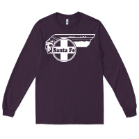 Plum big chief clean santa fe railroad Long Sleeve Tee - PixelFlow